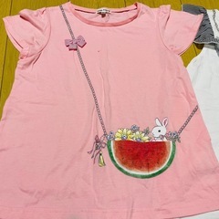anyFAM エニィファム　 女の子 半袖 ワンピース カットソー　 トップス Tシャツ の画像