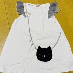 anyFAM エニィファム　 女の子 半袖 ワンピース カットソー　 トップス Tシャツ の画像