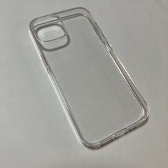 iPhone13 14スマホケース　クリアの画像