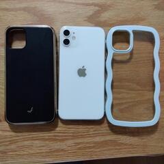 iPhone 11白バッテリー82%64GB＆充電器＆箱＆おまけ
の画像