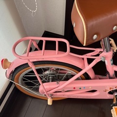 ブリジストン自転車　ハッチ　16インチ　ピンクの画像