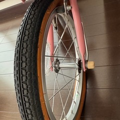 ブリジストン自転車　ハッチ　16インチ　ピンクの画像