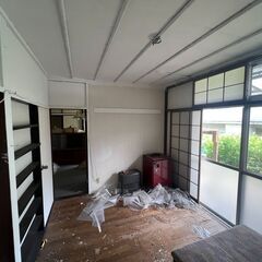 【多能工募集‼︎日当12,000円】群馬県桐生市周辺！クロス、床張り、雨漏り、配管工事、残置物撤去等の画像