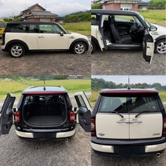滋賀県　ミニ クーパー クラブマン MINI BMW 車検切れ 現状販売 ホワイト 滋賀の画像