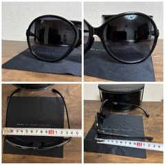 MARC BY MARC JACOBS サングラス ブラック ケース付きの画像