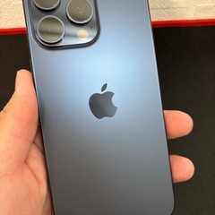 applecare+加入 バッテリー98% iPhone15 ProMax 1TB ブルーチタニウム　の画像
