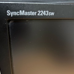SAMSUNG製 22インチ PCモニター＋アームの画像