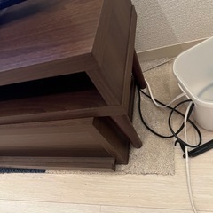 テレビ➕テレビ台(8/1引き取りで半額)
の画像