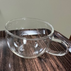 ガラス　コーヒーカップの画像
