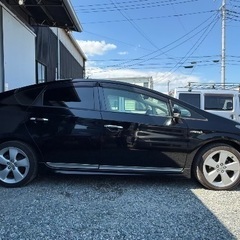 総額82.2万円★ 30プリウス Sツーリング 後期型　ＬＥＤ付きモデリスタフルエアロ　クラッツィオ黒革調シートカバー　ツーリング純正１７インチＡＷ　ＬＥＤヘッドライト　カロッツェリアディスプレイオーディオ　Ｂｌｕｅｔｏｏｔｈ　バックカメラ　ＥＴＣの画像