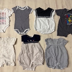 ロンパース まとめ売り 60-70cm の画像