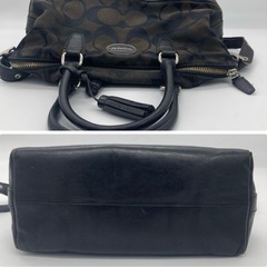 COACH コーチ　トートバッグ　シグネチャー　の画像