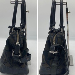 COACH コーチ　トートバッグ　シグネチャー　の画像