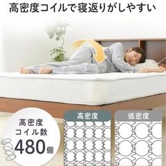 アイリスプラザ マットレス ボンネルコイルの画像