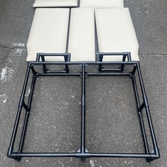 ランクルプラド120系ベッドキット　DIYの画像
