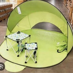 IKEA ポップアップテントの画像