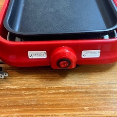 ホットプレート兼たこ焼き器の画像