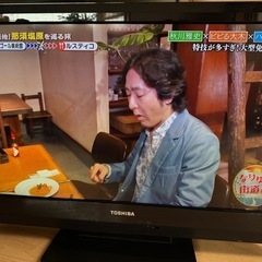 東芝　REGZA液晶カラーテレビ　32型の画像