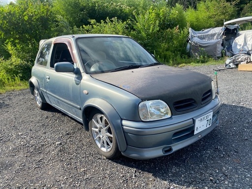 k11 マーチ 後期 nismo仕様 1300cc 5MT 3dr 13万km (メタラーラン