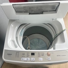 アクア 2021 6kg　AQW-S60Jの画像