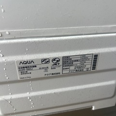 アクア 2021 6kg　AQW-S60Jの画像
