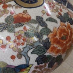 古い　大壺　伊万里焼き　伊万里　壺の画像