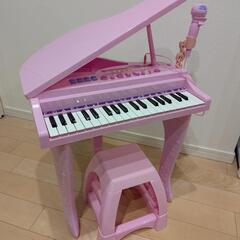トップトッツ マイファースト グランドピアノ ピンク　トイザらス　ピアノ　玩具の画像