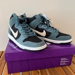 新品未使用　Nike SB Dunk High 27㎝ スケートボードの画像