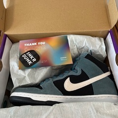 新品未使用　Nike SB Dunk High 27㎝ スケートボードの画像