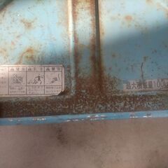折りたたみ式　運搬台車の画像