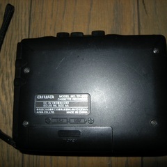 aiwa アイワ　カセットテープレコーダー　TP-560 ジャンクの画像