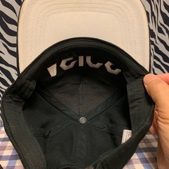 【美品】asics トレーニングキャップ M ブラックの画像