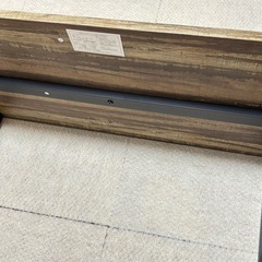 【新品同様】ローテーブル 荻原 机 木目調 ライトブラウンの画像