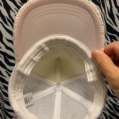 【美品】メッシュキャップ ピンク キッズの画像