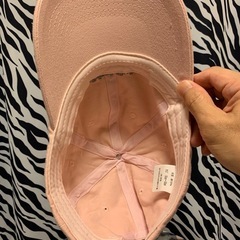 【美品】Black Out キャップ ピンクの画像