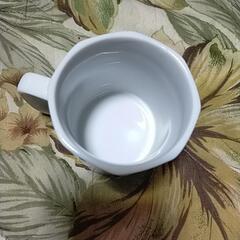 白の珈琲カップ❢USED❢の画像