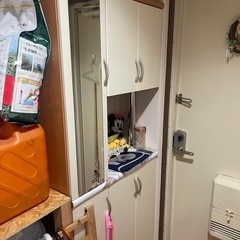 取引中靴収納棚の画像