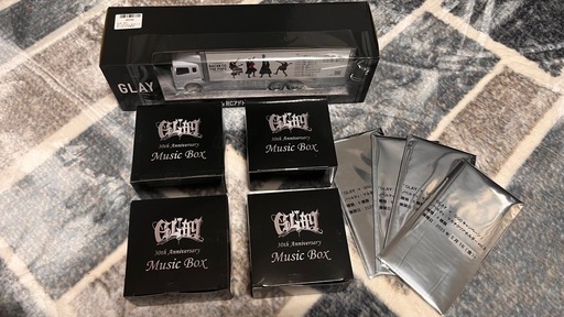 6種　GLAY gigo限定　MUSIC BOX ラジコン　オルゴール 6種 GLAY gigo限定 MUSIC BOX ラジコン オルゴール - メルカリ