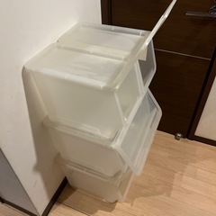 IKEA 前開きチェスト 収納ボックス 台東区内ご指定場所へお届けの画像
