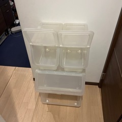 IKEA 前開きチェスト 収納ボックス 台東区内ご指定場所へお届けの画像