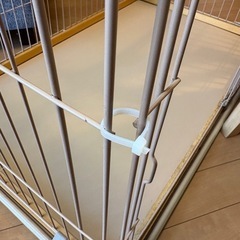 ペットゲージ　屋根付きの画像