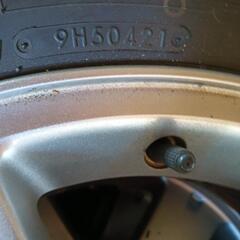 三菱デリカ　ホイール②　215/70R16 バリ山の画像