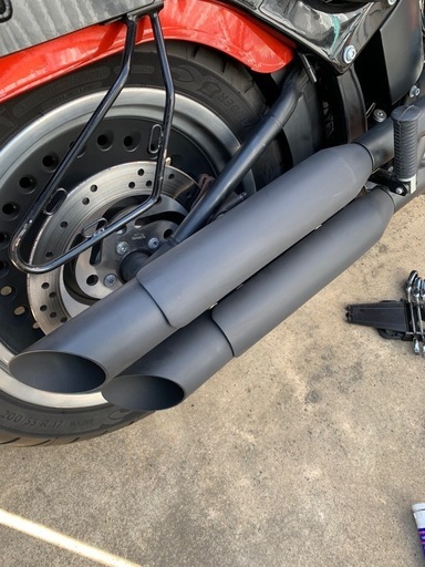 ハーレー マフラー モーターステージ 76スラッシュ ソフテイル