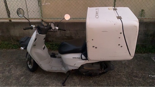 配達バイクに最適ボックス付きフットブレーキで楽々運転のベンリー110、要現地確認