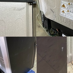 SNT729 Hisence 2ドア冷凍冷蔵庫 HR-D15AB 2017年製 150L ハイセンス 単身者向け 一人暮らしの画像