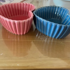 ハート型食器の画像