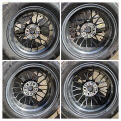 トヨタ 80系 ノア ヴォクシー ハイブリッド 純正 BBS製 MINERVA F209 205/55R16 の画像