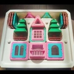未使用　マグフォーマー　ミニハウスセットの画像