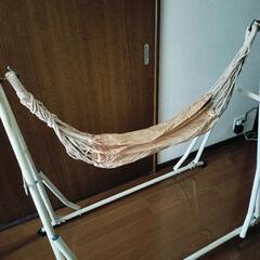 ハンモックスタンド、ハンモック2枚セットの画像