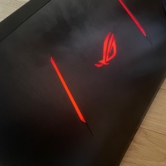 最近使わなくて…33万高性能 ゲーミングノートPC ROGの画像